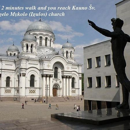 Apartamentai Kauno Centre Kaunas Buitenkant foto